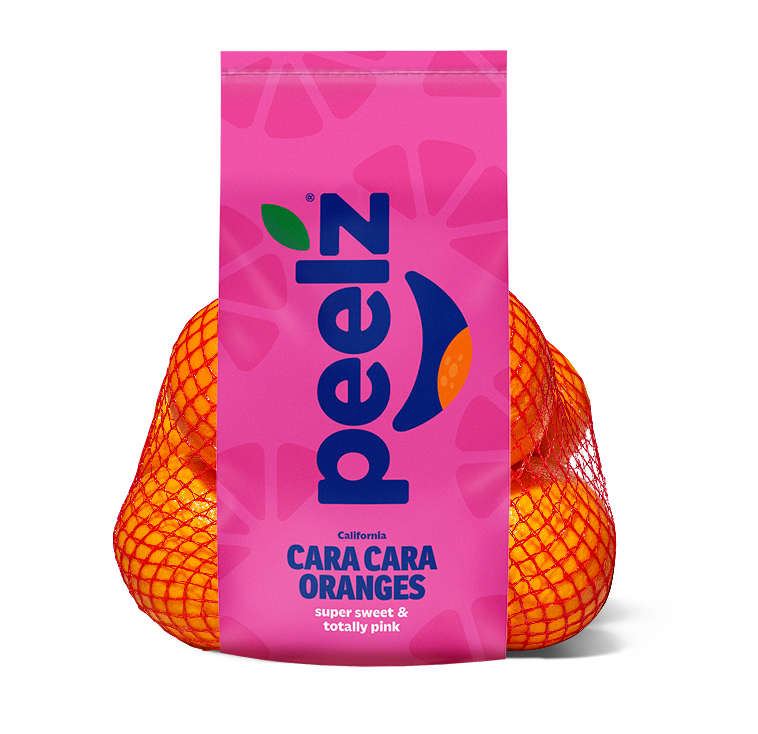 A bag of Peelz California Cara Cara Oranges