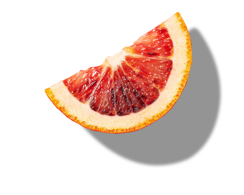 Peelz Blood orange wedge